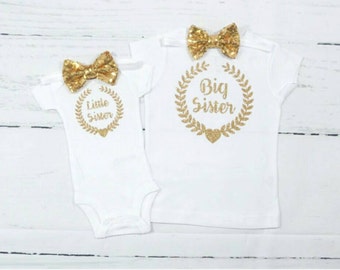 big sister little sister outfits big sister shirt little sister shirt matching sister shirts matching sister outfits pregnancy announcement