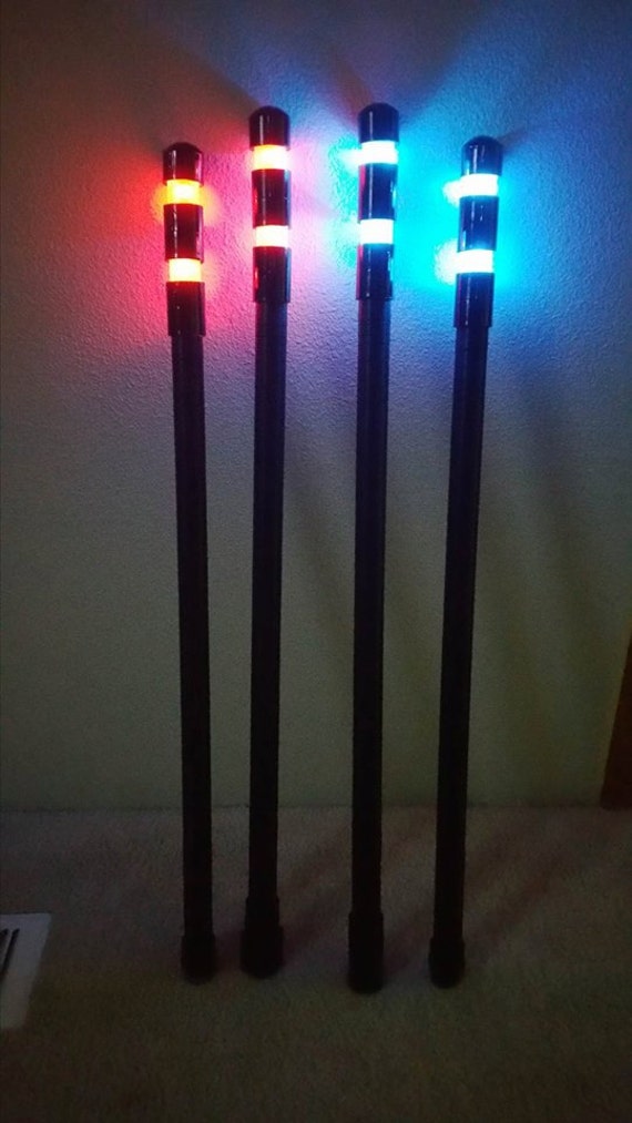 LED Nightwing Bo Staff by StillTheBatman on Etsy