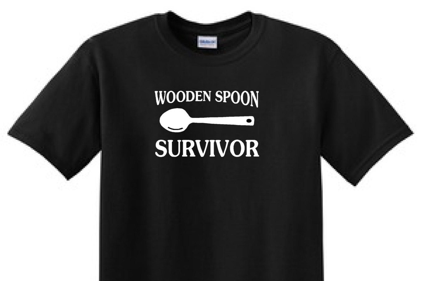 wooden spoon survivor t shirt