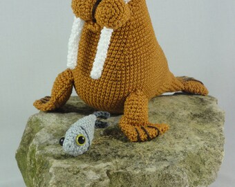 Amigurumi Crochet Pattern - Walter the Walrus