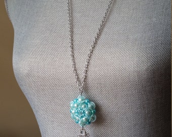 Taupe Shannon Geometric Pendant Necklace main image 0