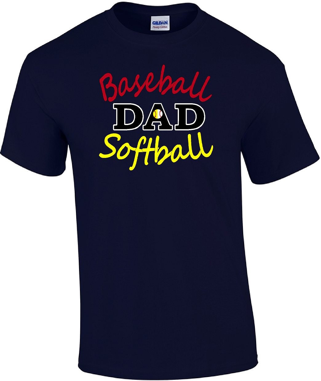 Baseball Dad Shirt Softball Tee Baseball Dad Tee von OurTshirtShack