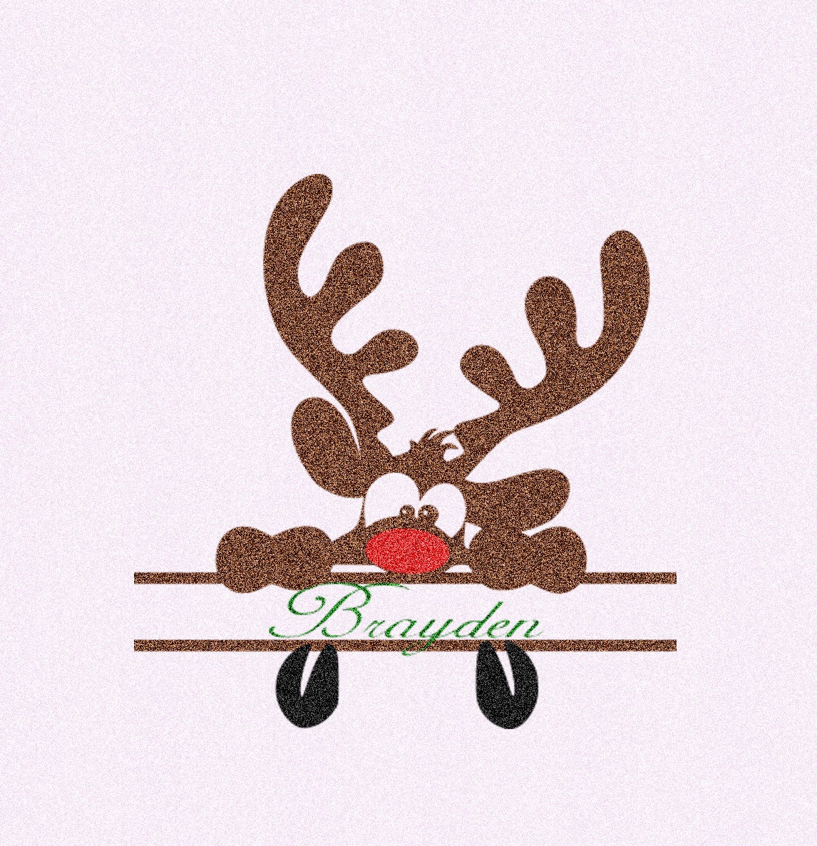 Rudolph Reindeer SVG