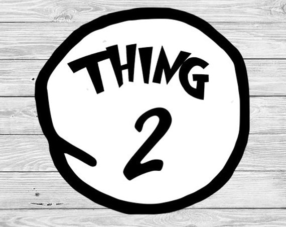 Printable Thing 2 Logo - Printable Word Searches