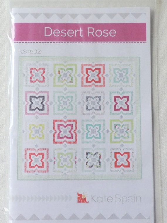 Desert Rose Paper Quilt Pattern by Kate Spain