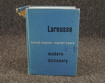 Larousse French-English English-French Dictionary C.1960