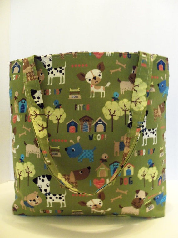 Dog Lover Tote Bag Dog Lover Purse by KaliMayaDesigns on Etsy