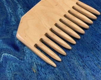 Handmade Beard Comb - Cut from recycled skateboards