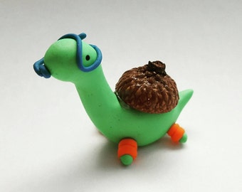 Sheldon the Tiny Dinosaur (Made to Order) Customizable!