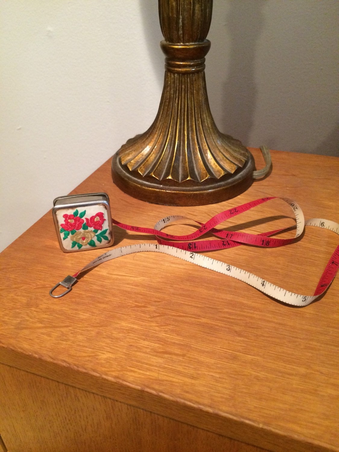 1950's Vintage Tape Measure Made in West Germany by BooRadleysTree