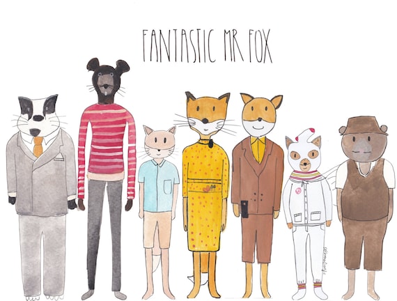 Fantastic Mr Fox Movie Characters Wes Anderson Printable fantastic-mr-fox-movie-characters-wes-anderson-printable