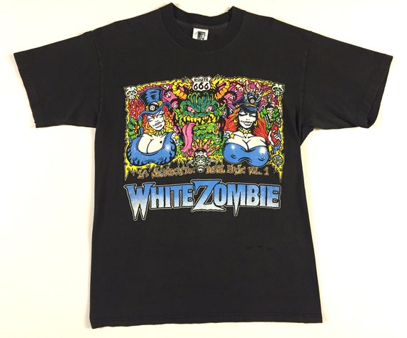 white zombie la sexorcisto shirt