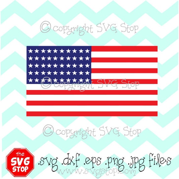Download American flag Svg Dxf Jpg Png Eps files for Cricut