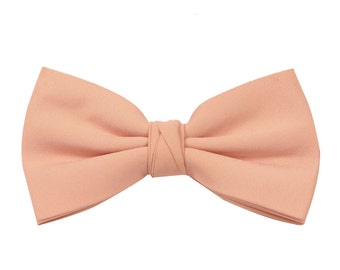 Rose Gold Men's Wedding/Prom Bow Tie available in 37 colours by Matchimony