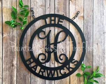 Garden Flag / Patio Decor / Decoration / Yard Sign with Last Name / gift for her / Realtor Gift / Welcome / outdoor decor / mothers day gift