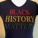 black history matters shirt