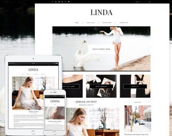 Linda WordPress Theme - Responsive Blog & Magazine Template