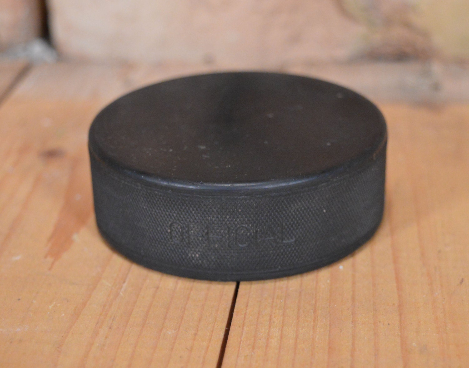 Vintage puck Hockey puck Made in Czechoslovakia Official