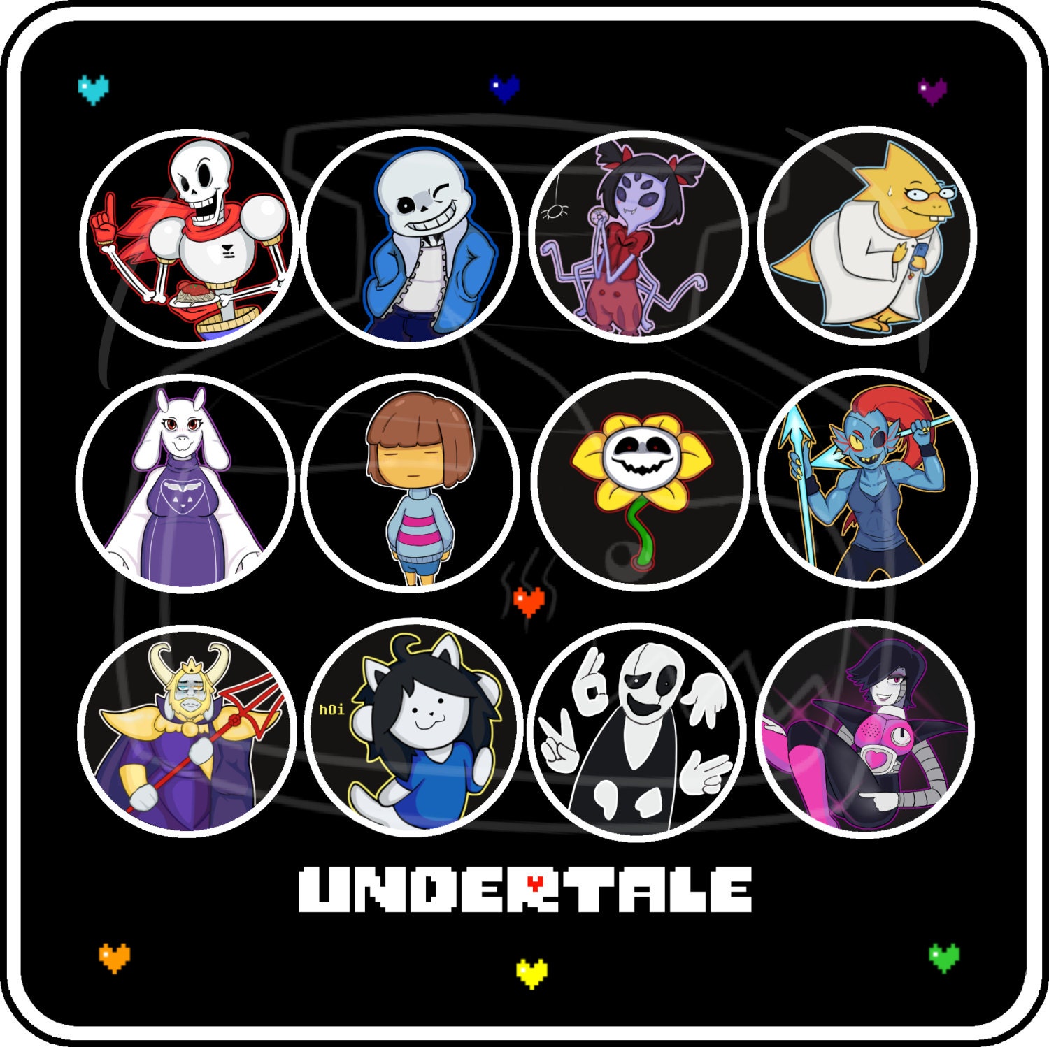 Undertale Buttons