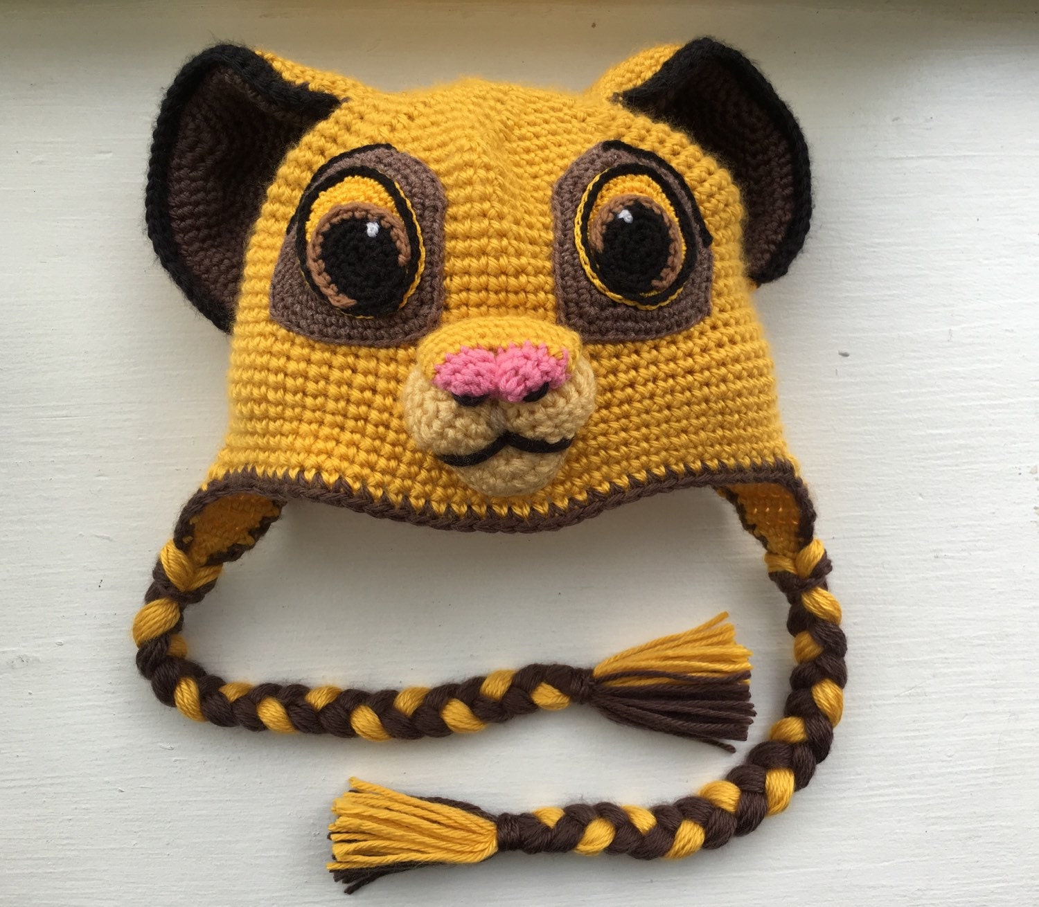 The Lion Kion hat Lion Simba lion King the Lion by Ambercraftstore