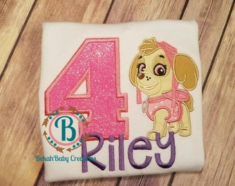 Skye--Paw Patrol shirt