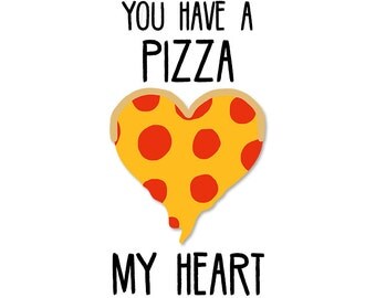 Pizza my heart | Etsy