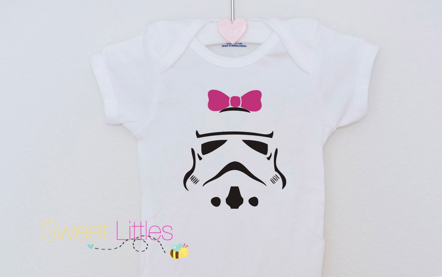 Star Wars Inspired Onesies/Storm Trooper/Baby Girl/Star Wars