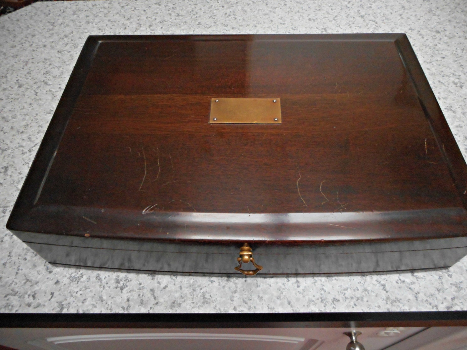 Pacific Silver Cloth Silverware ChestWooden ChestLined