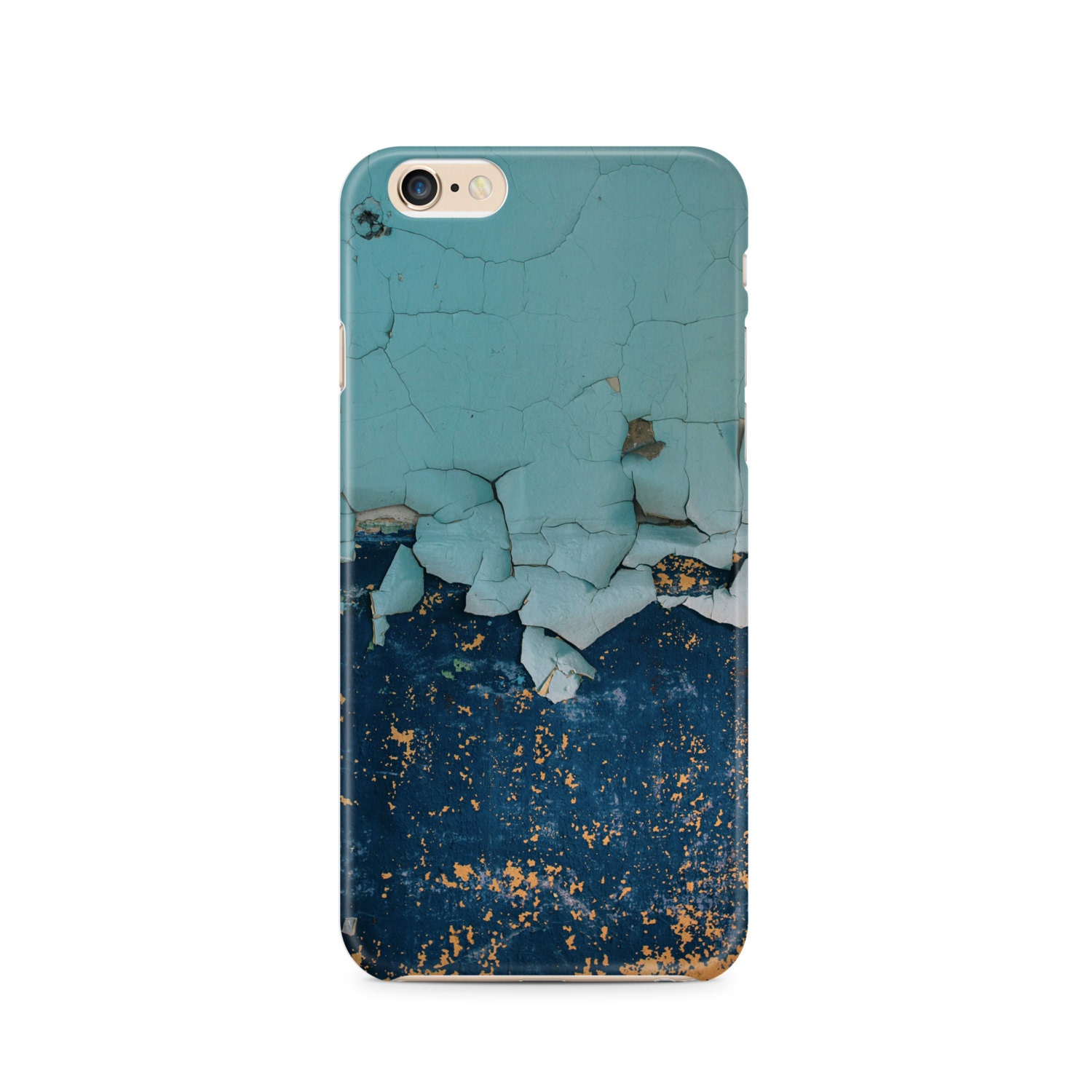 Cracked Paint Cell Phone Case Artist Concrete Weathered