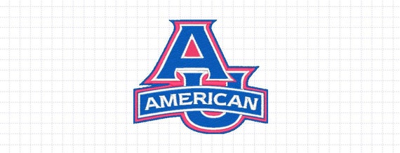 American University Eagles Embroidery Design by WillowEmbroidery