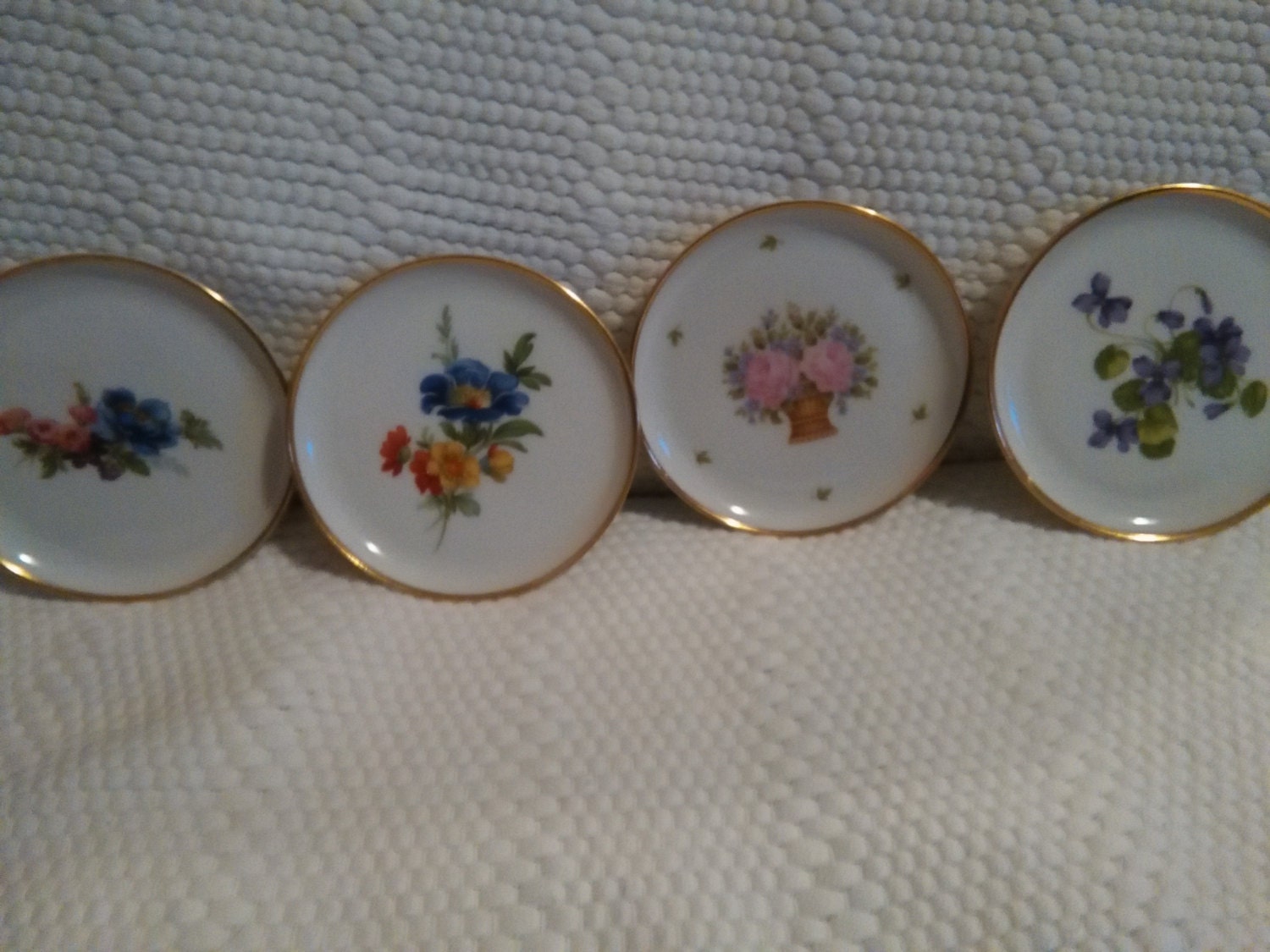 Vintage Kaiser Porcelain Butter Pats