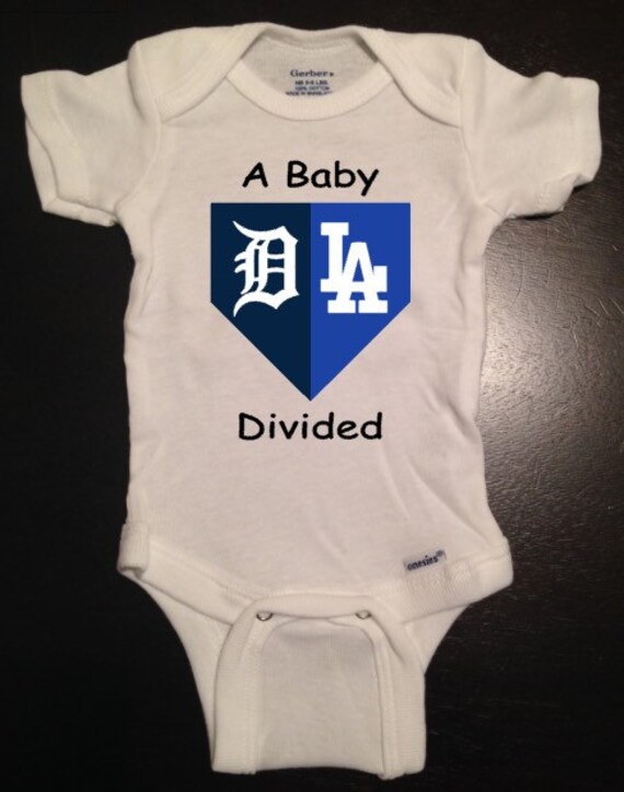 Baseball Onesie Home Plate Baby Divided by RKCreativeImpression