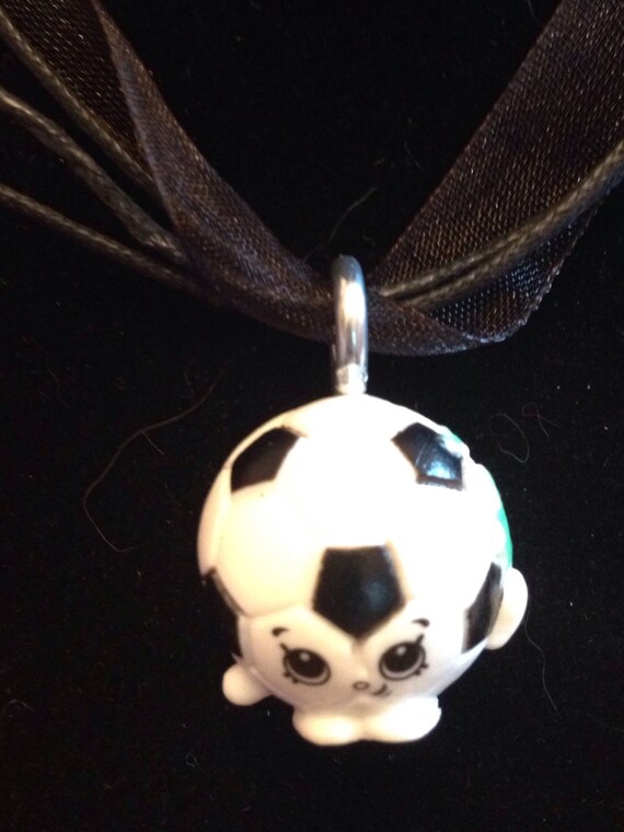 shopkins season five necklaces soccer ball sadie by RandeesDandees