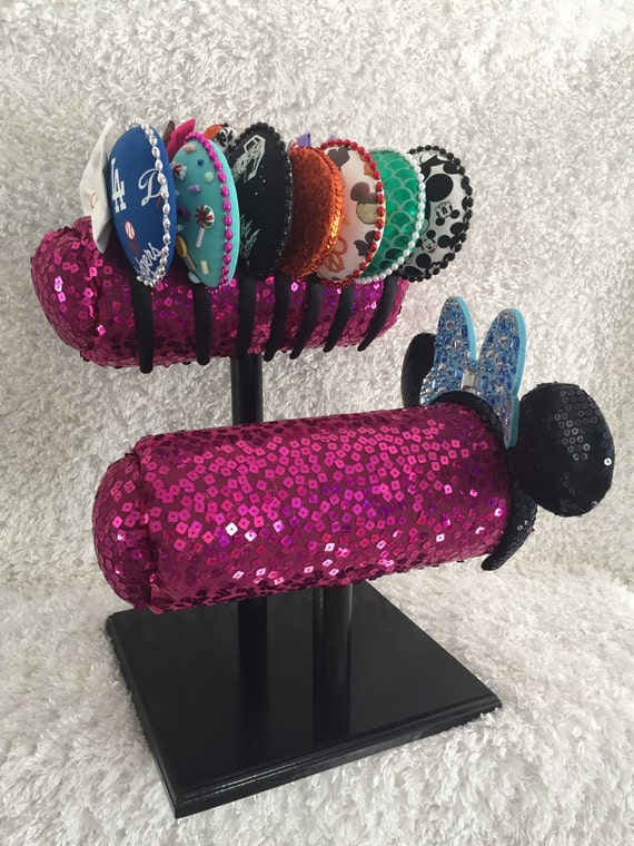 ears mouse minnie mickey ear display disney headband holder diy craft beads