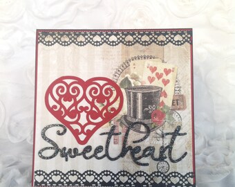 Love Story Valentine Card