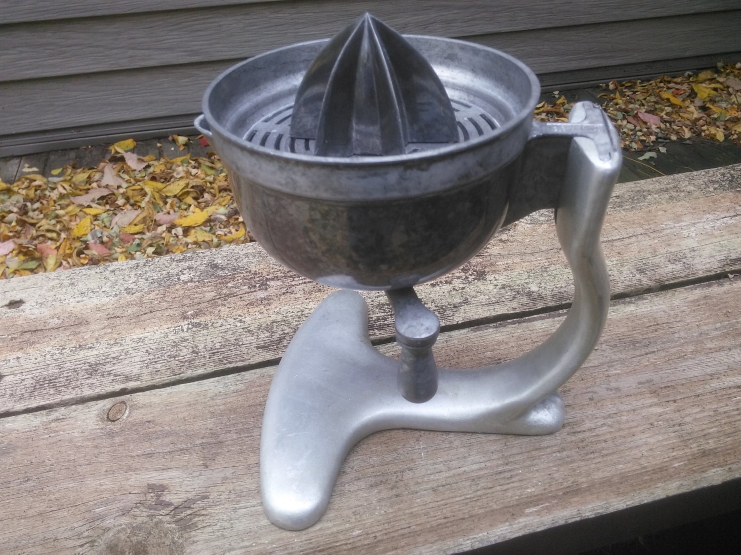 Vintage Reamer Vintage Metal Juicer Metal Hand Crank