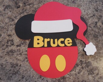 Disney Cruise Line Door Magnet / Mickey Door Magnet / Kids Door Magnet / Personalized Door Magnet / Cruise Decoration / Mickey / Christmas