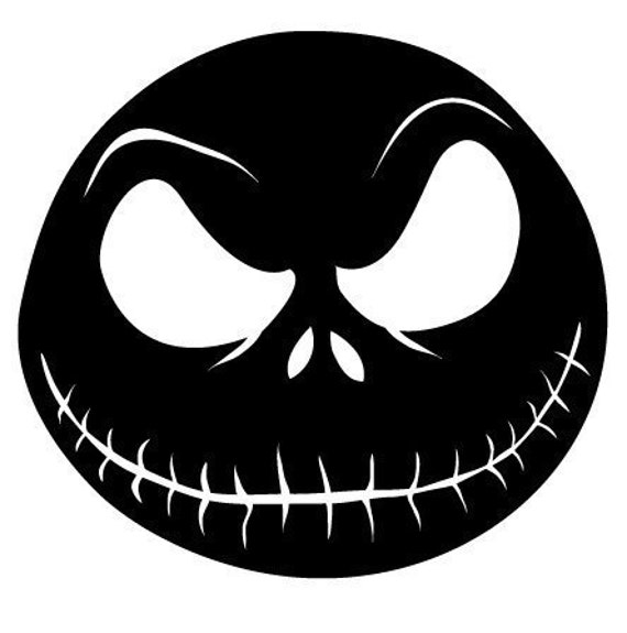 Nightmare Before Christmas Decal Jack Skellington by clicker64