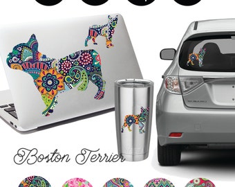 Boston Terrier Decal