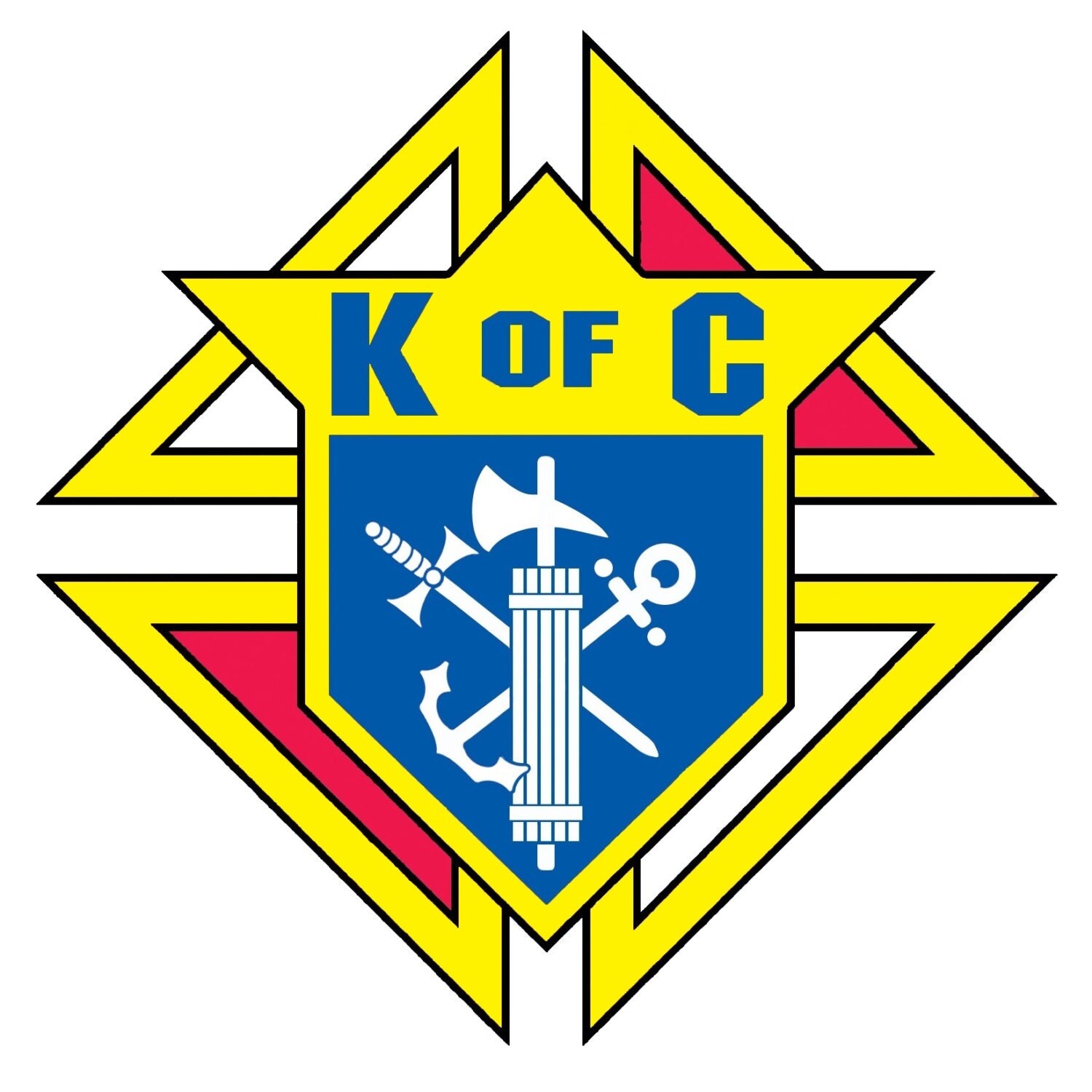 Knights of Columbus digitalized embroidery design