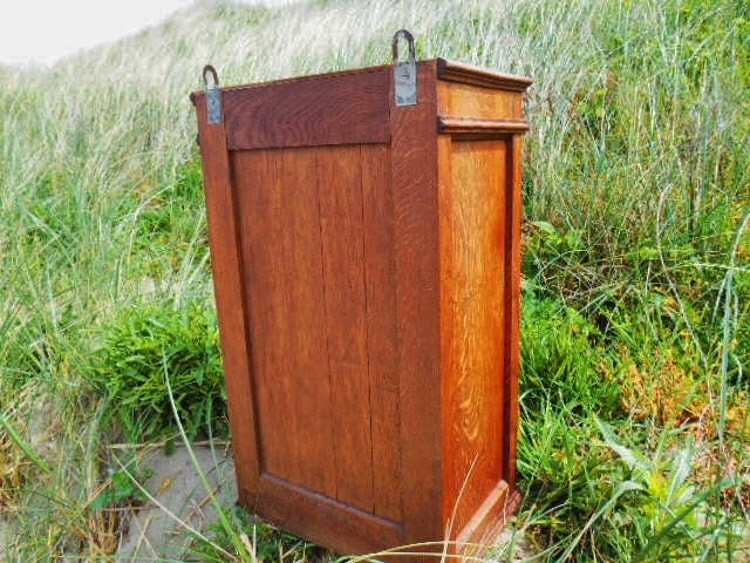 Rustic Bathroom Wall Unique Storage by SecretsOfThePast