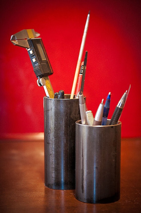 4 or 5 tall natural finish pipe pencil by valiantcustomworks