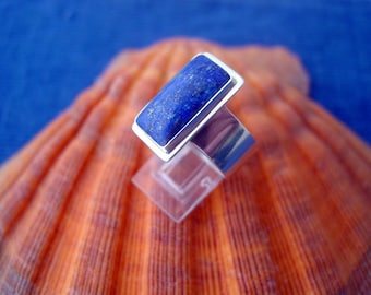 Sterling Silver Lapis Ring