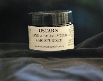 Oscar's Hand & Facial Scrub and Moisturizer