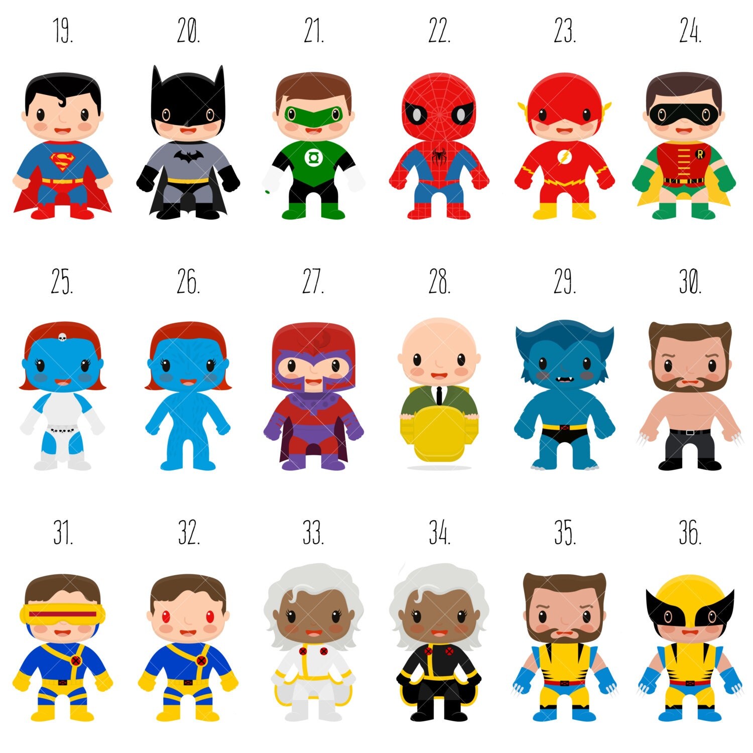 superhero clipart etsy - photo #37