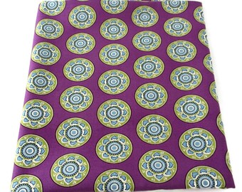 Purple Designer Fabric / Purple Fabric / Cara Collection / Quilting Fabric / Purple Cotton Fabric / Purple Quilting / Fabric by the Yard