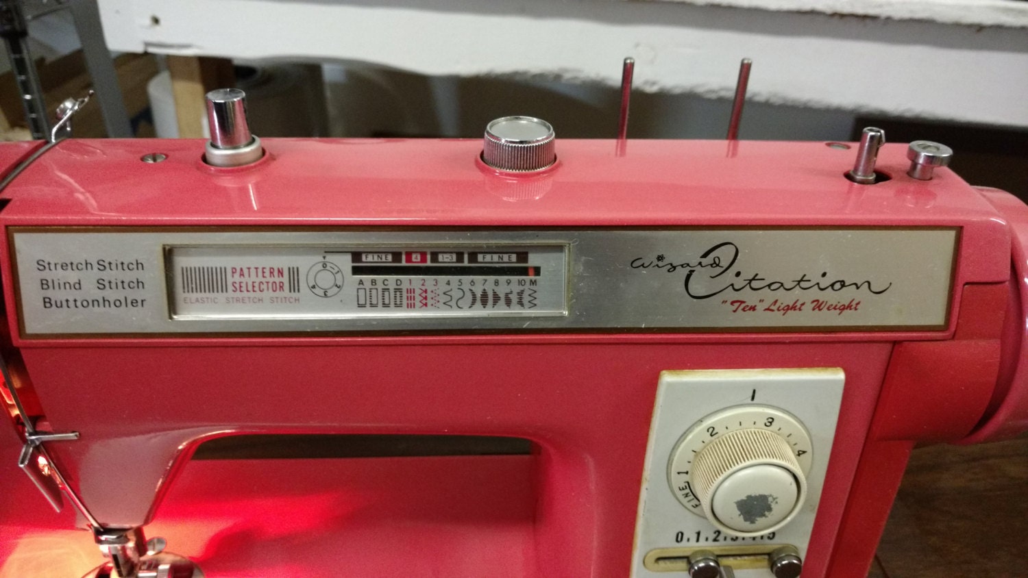 Wizard Citation ten lightweight electric Sewing