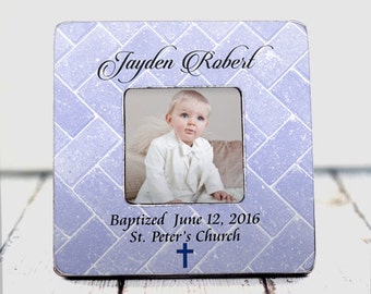 Personalized Baptism Frame - baptism gift communion gift baptism frame girl baptism gift boy baptism gift baptism personalized church gift