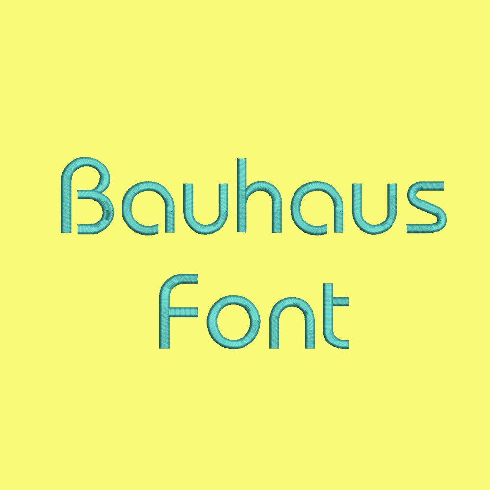 german bauhaus fonts