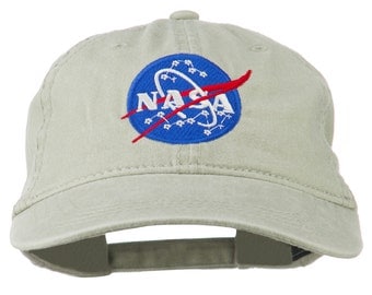 NASA Insignia Embroidered Pigment Dyed Cap